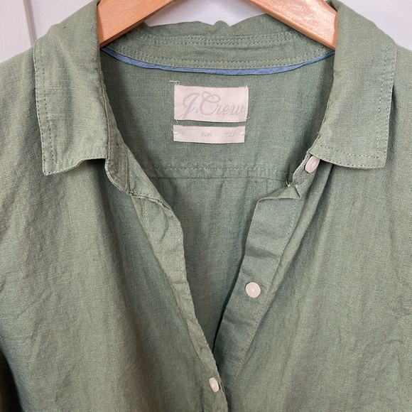 J. Crew Women’s Baird McNutt Linen Shirt - Picture 5 of 5